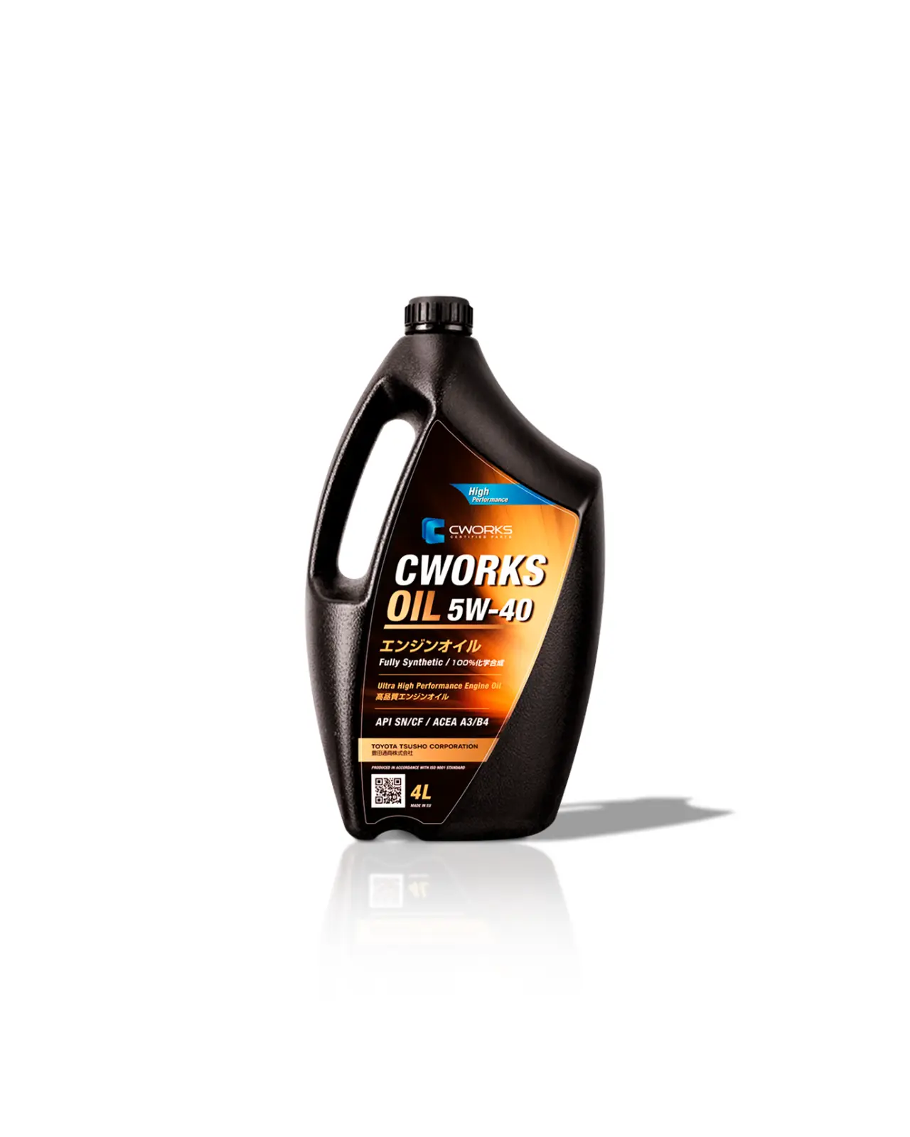 CWORKS Engine Oil 5W40 A3/B4_4L EU